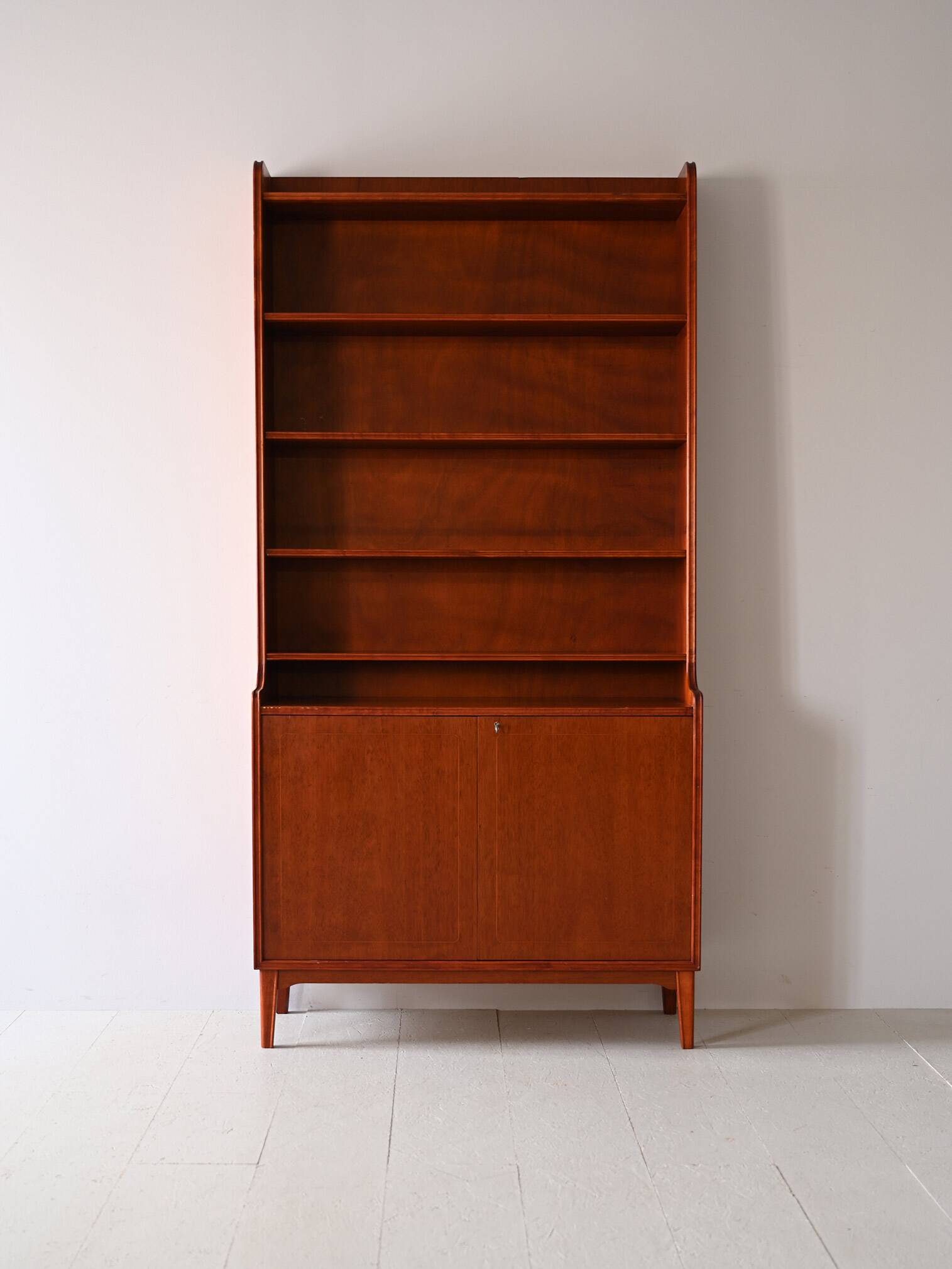 Vintage original 1960s Danish style bookcase