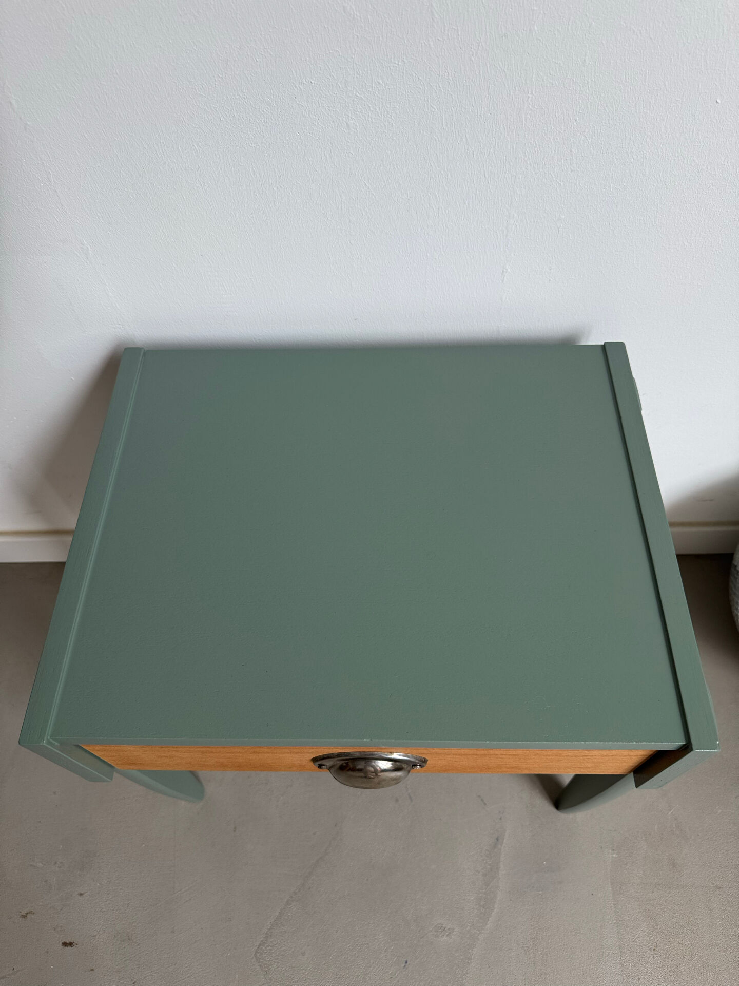 Teak bedside table