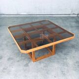 Postmodern Octagonal Square Dining Table, 1980s