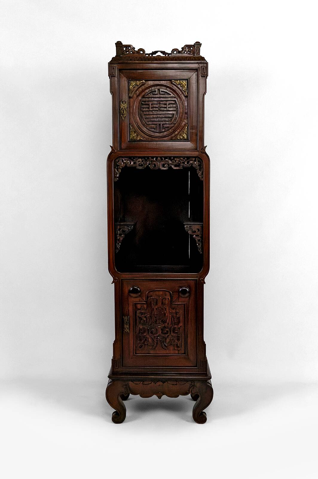 Asian bat cabinet, circa 1880