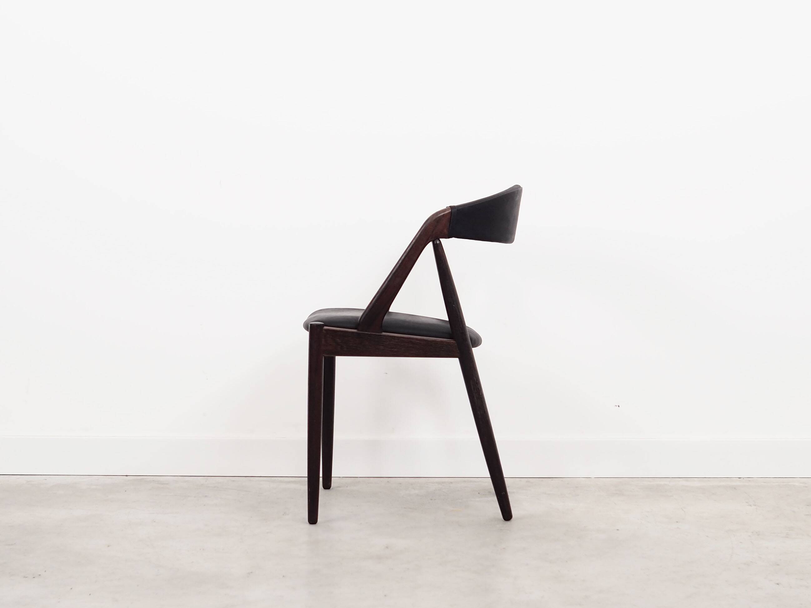 Set of four rosewood chairs, Danish design, 1970s, designer Kai Kristiansen