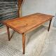 Antique dining table, rural oak table 90 x 200 cm