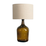 Lampe dame Jeanne et jute