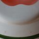 6 vintage apple plates