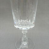 Set of 6 old vintage art pop wine glasses