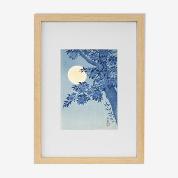 Japanese print - the flowering tree