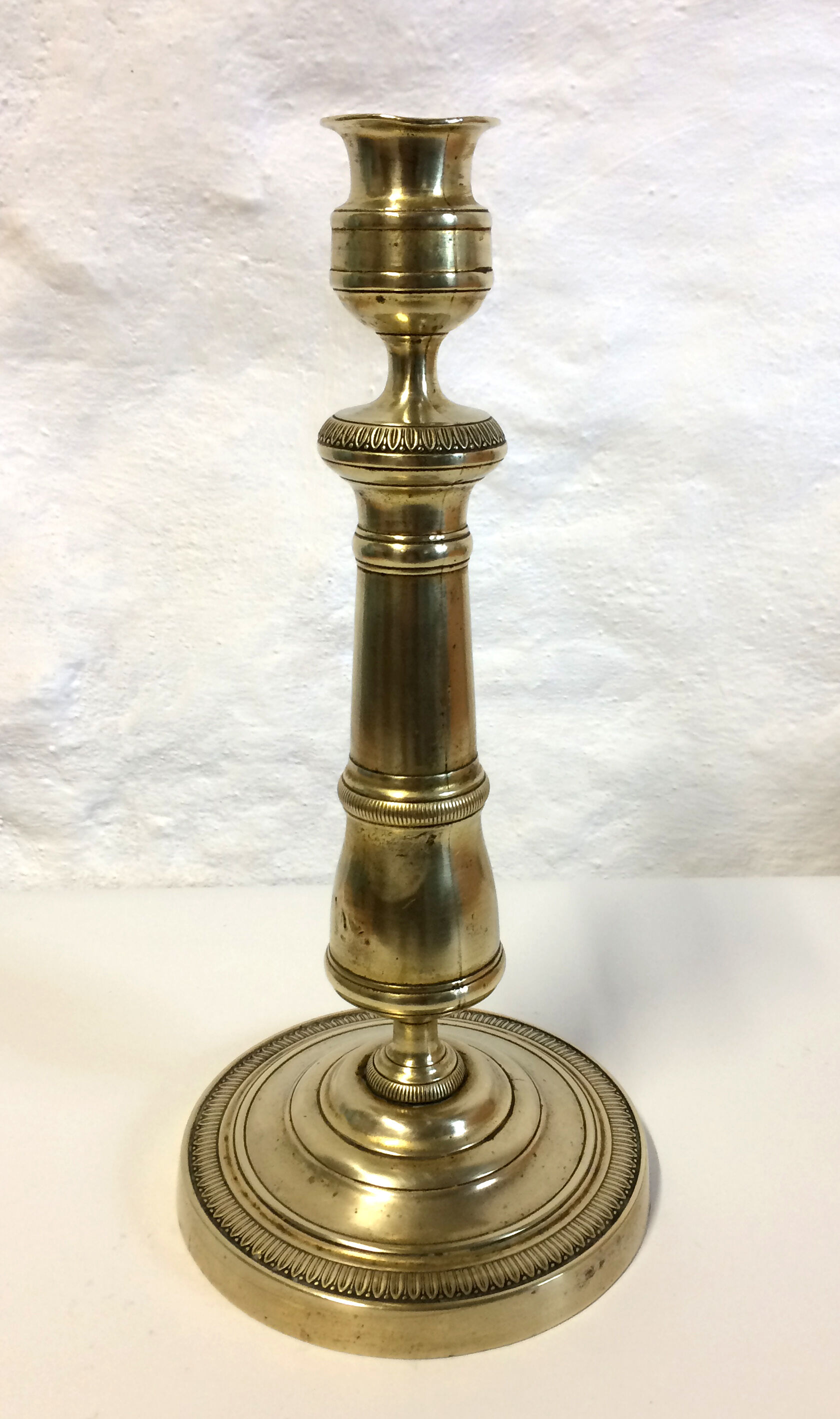 Brass candlestick
