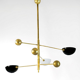 Chandelier Planetario Brass 3 Arms