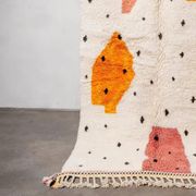 Traditional handmade Beni Ouraine rug, size 150 x 250 cm