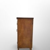 Buffet/crédence Art déco italien en noyer, années 1940