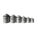 Serie pots émaillés