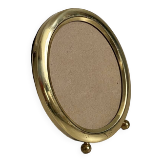 Gold metal photo frame