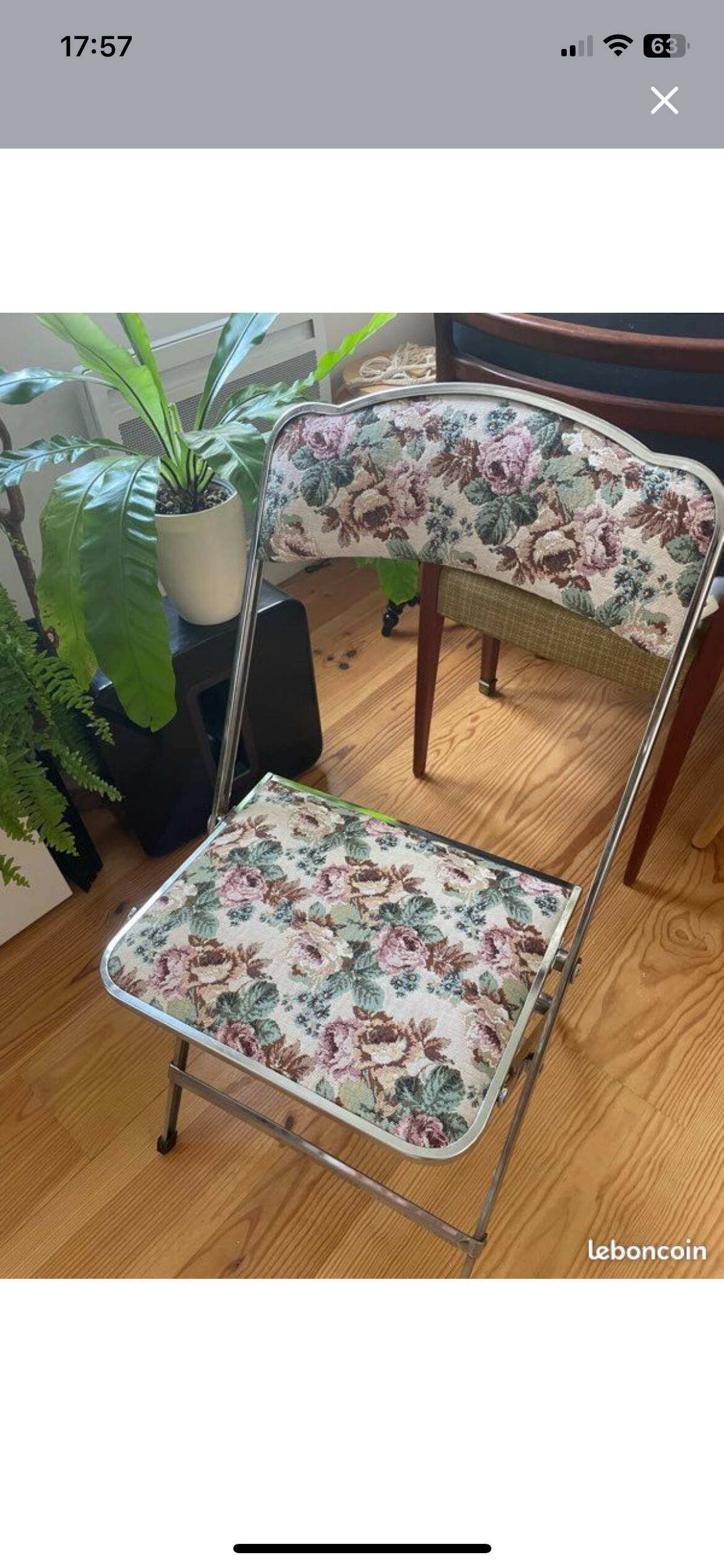 4 chaises pliantes vintages Chaisor