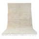 Ecru Beni Ouarain Berber Rug