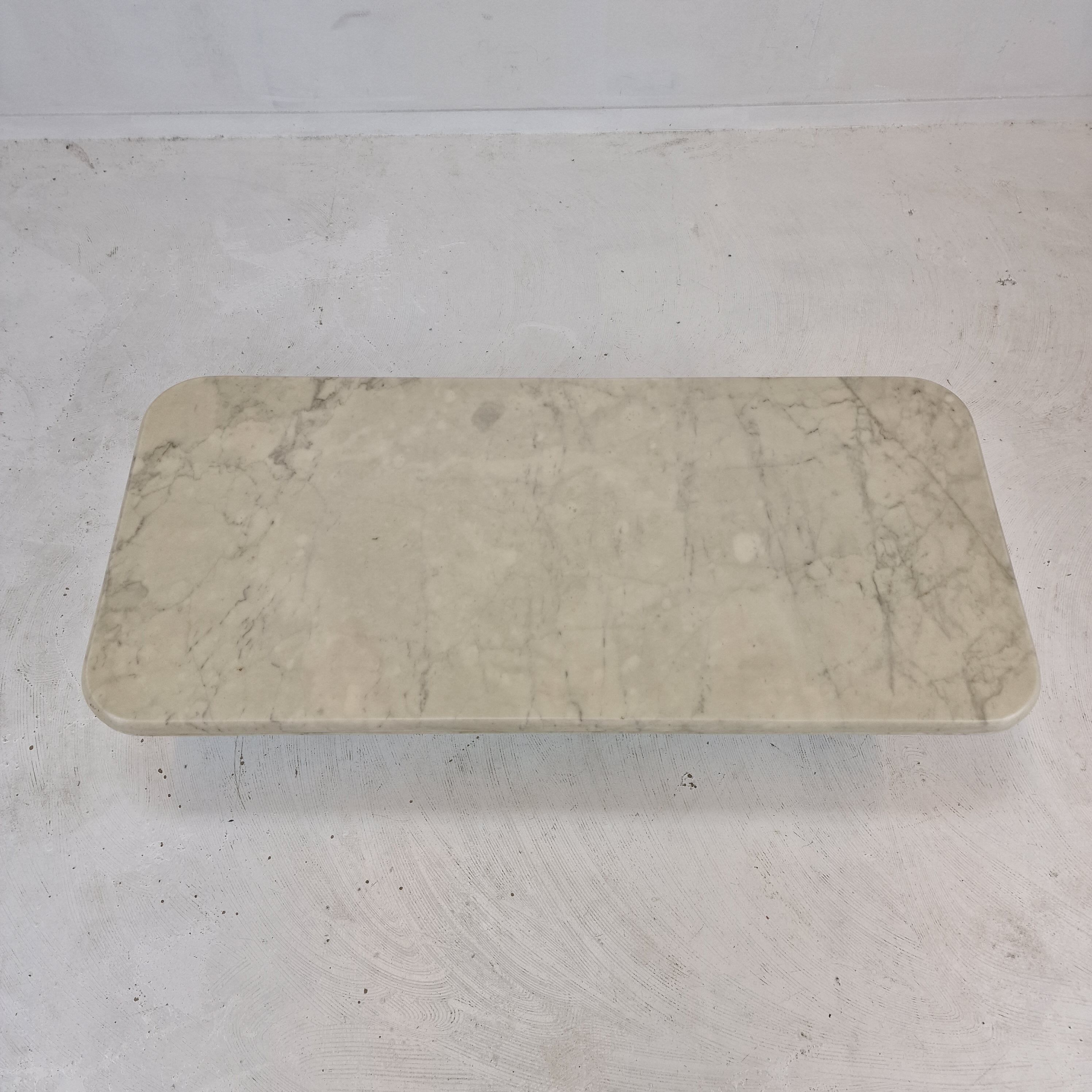 Italian marble coffee table, 1970's
