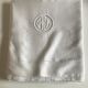 Modernist XL sheet in art deco linen thread L240