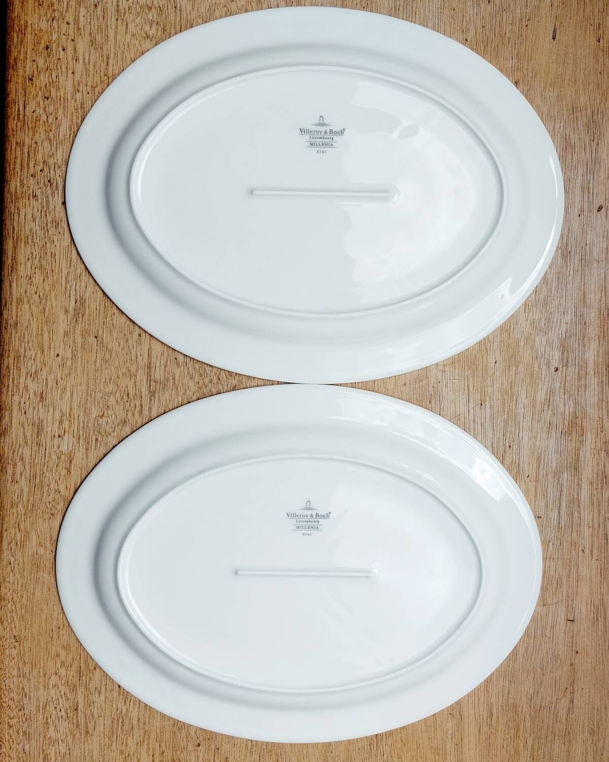 2 plats de service Villeroy & Boch