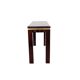 Console table in goat skin by Aldo Tura, Italy, 1970s
