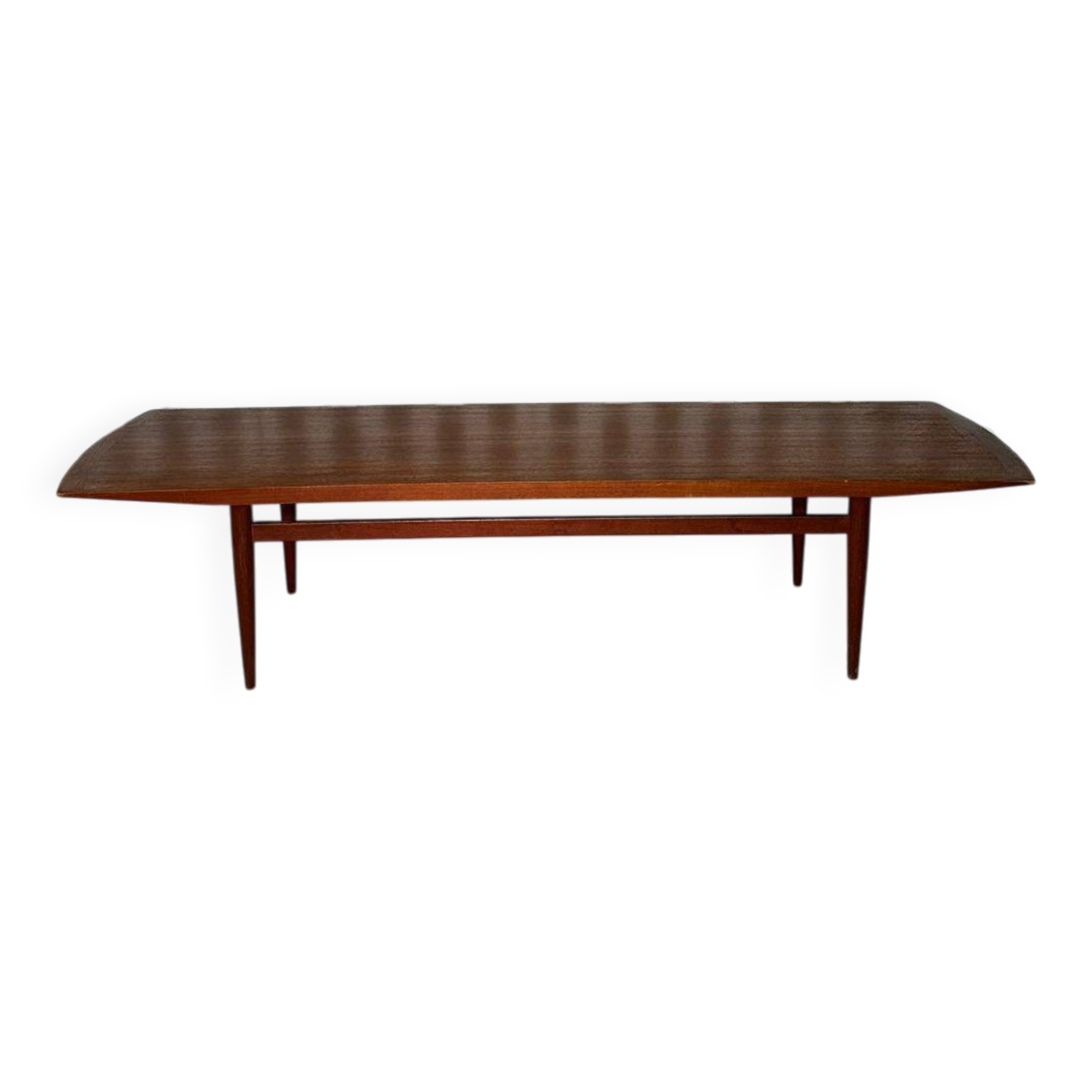 Vintage Scandinavian teak coffee table - 1960s