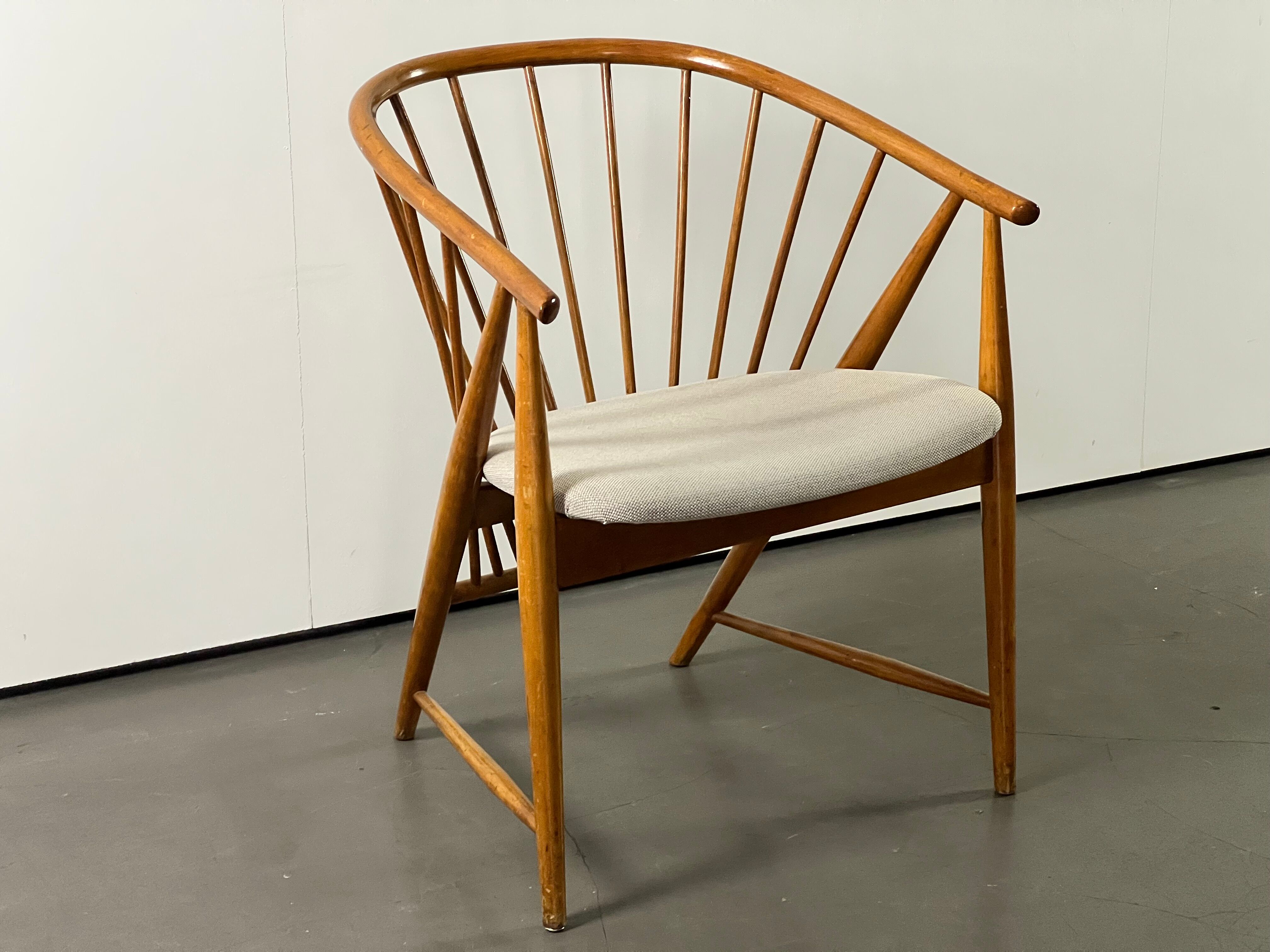Maple chair by Sona Rosen, sweden 1950's