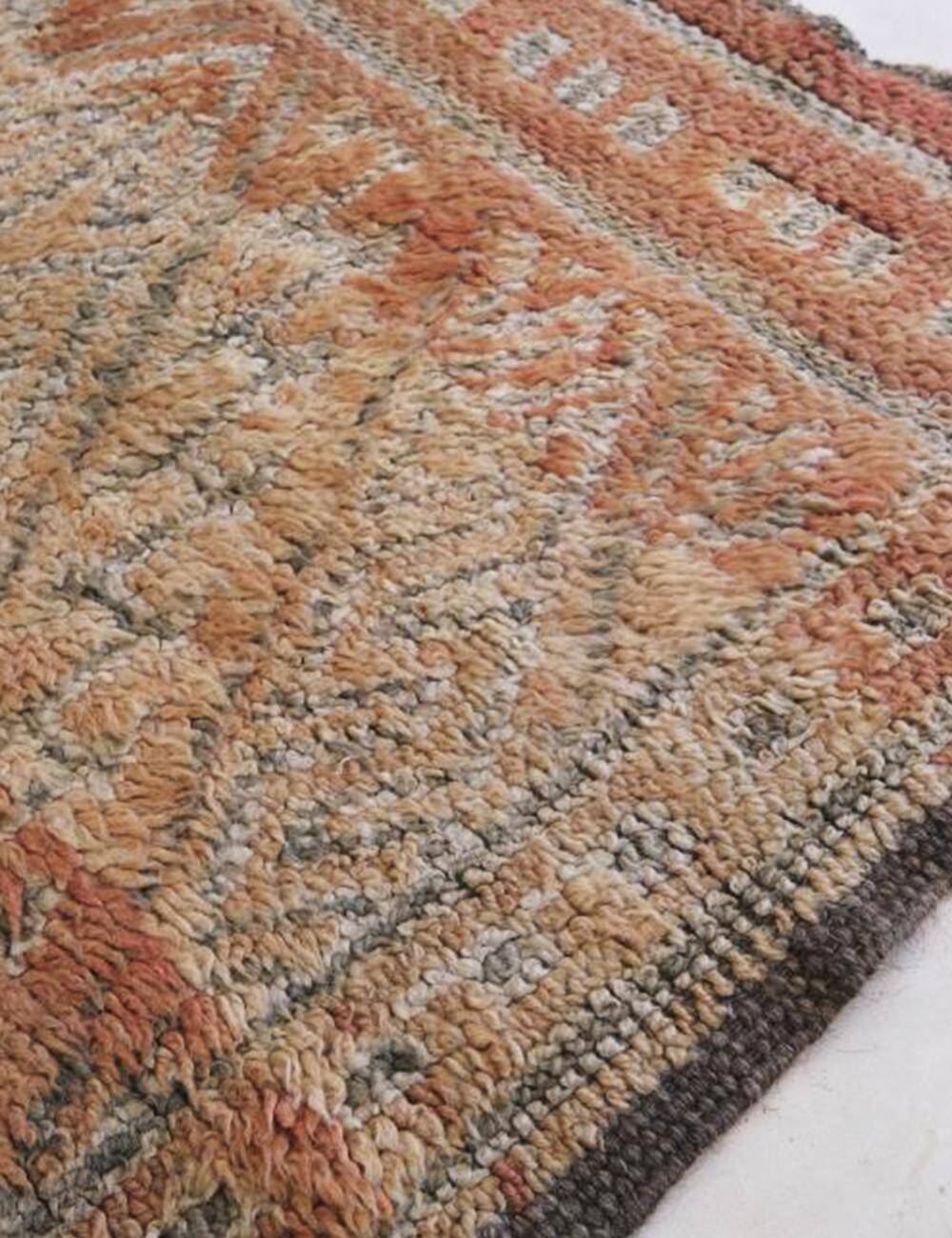 Terracotta Berber rug - 233 x 205 cm