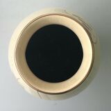 20th century gold painted ceramic art deco vase