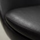 Fauteuils pivotants noirs, 1970