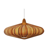 Walnut pendant lamp by Temde