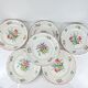 Set of 6 flat plates KG Lunéville – model Réverbère