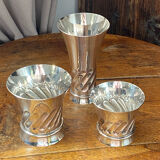 Silver-plated timbales