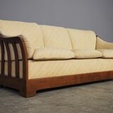Wooden sofa and armchairs by Mobil Girgi, 70s. Set of 3