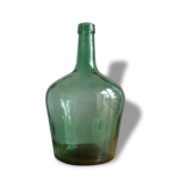 Dame Jeanne vertes/turquoises transparentes de 2 litres