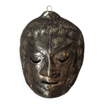 Antique bronze theatre mask Indonesia