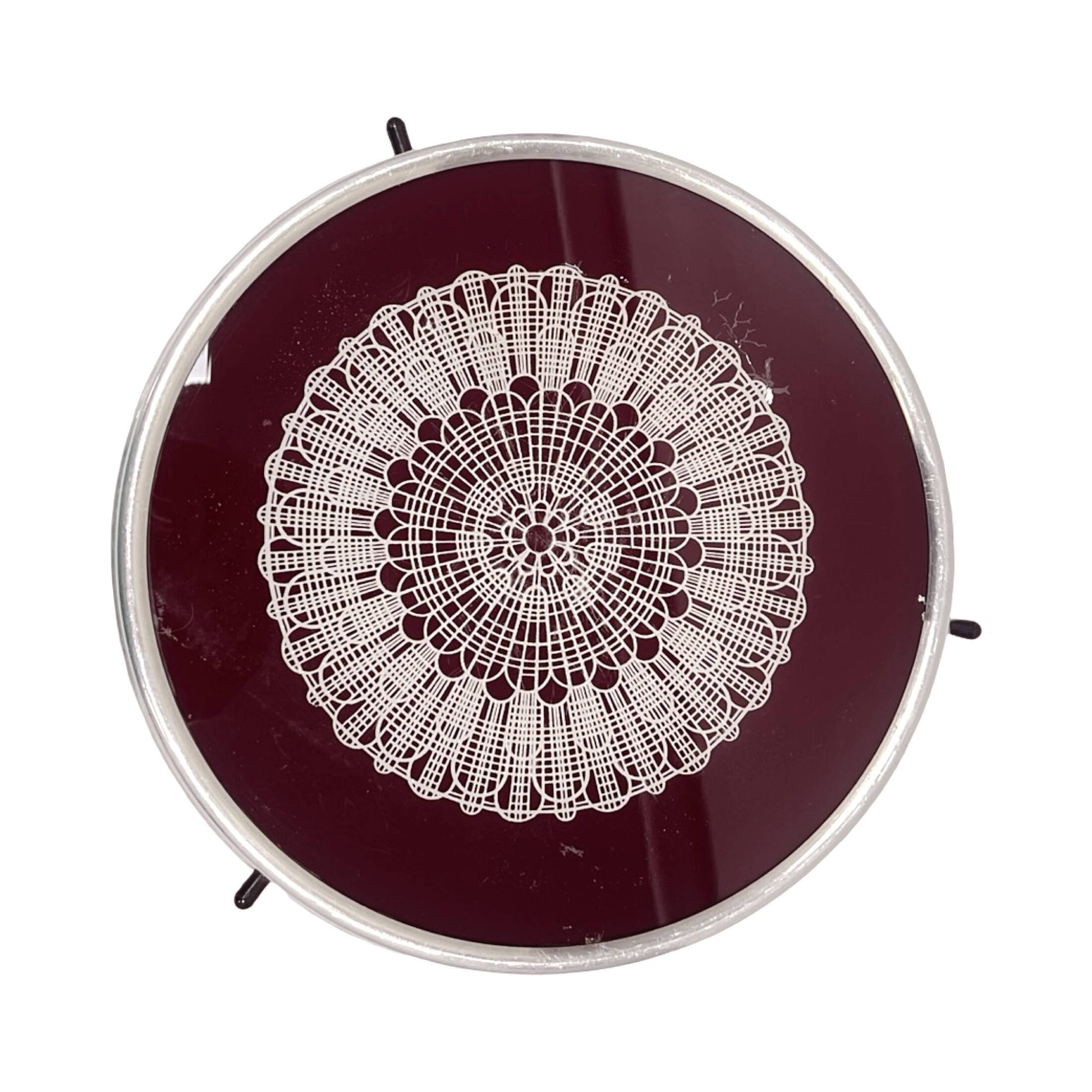 GOSMET Bydgoszcz Rotating Serving Tray – 1970s Vintage (PRL Era)