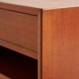 Restored teak nightstand