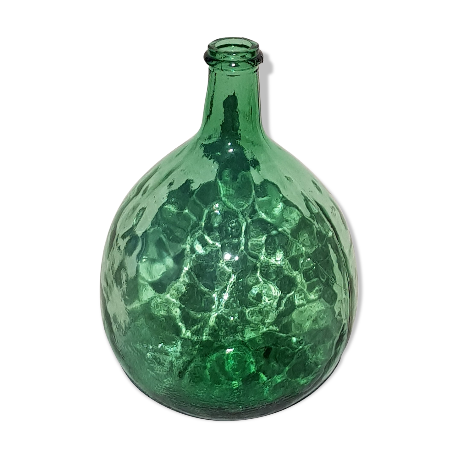 Demijohn green h31cm
