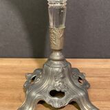 Cone vase, cut crystal bouquet (most certainly Baccarat, Saint Louis ...)