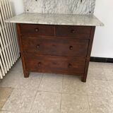 Ancien meuble de salle de bain