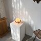 1980s pin support ball desk lamp
