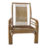 Fauteuil en rotin "Maugrion"