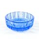 Art Deco salt cellar, orange glass, Ząbkowice, Poland, 1930s