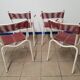 Set of 4 armchairs
