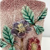 Vase barbotine relief début XIXeme