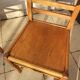 7 bistro chairs stamped indissoluble 50s