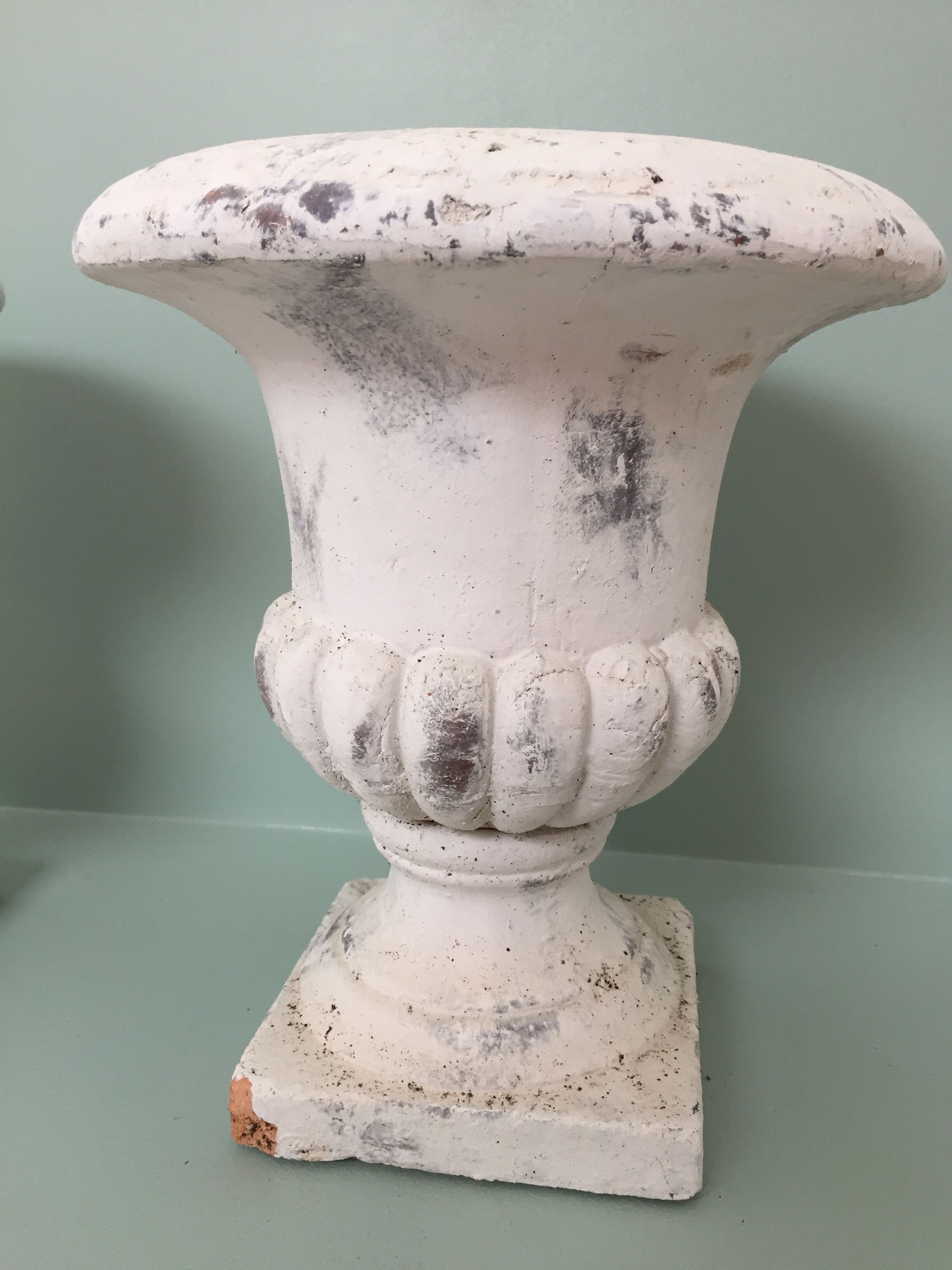 Pair of Medici vases, stone