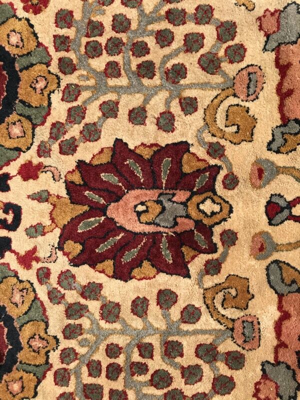 Ancient French rug   handmade 200x 300cm