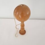Old wooden Bilboquet Height 23 Cm