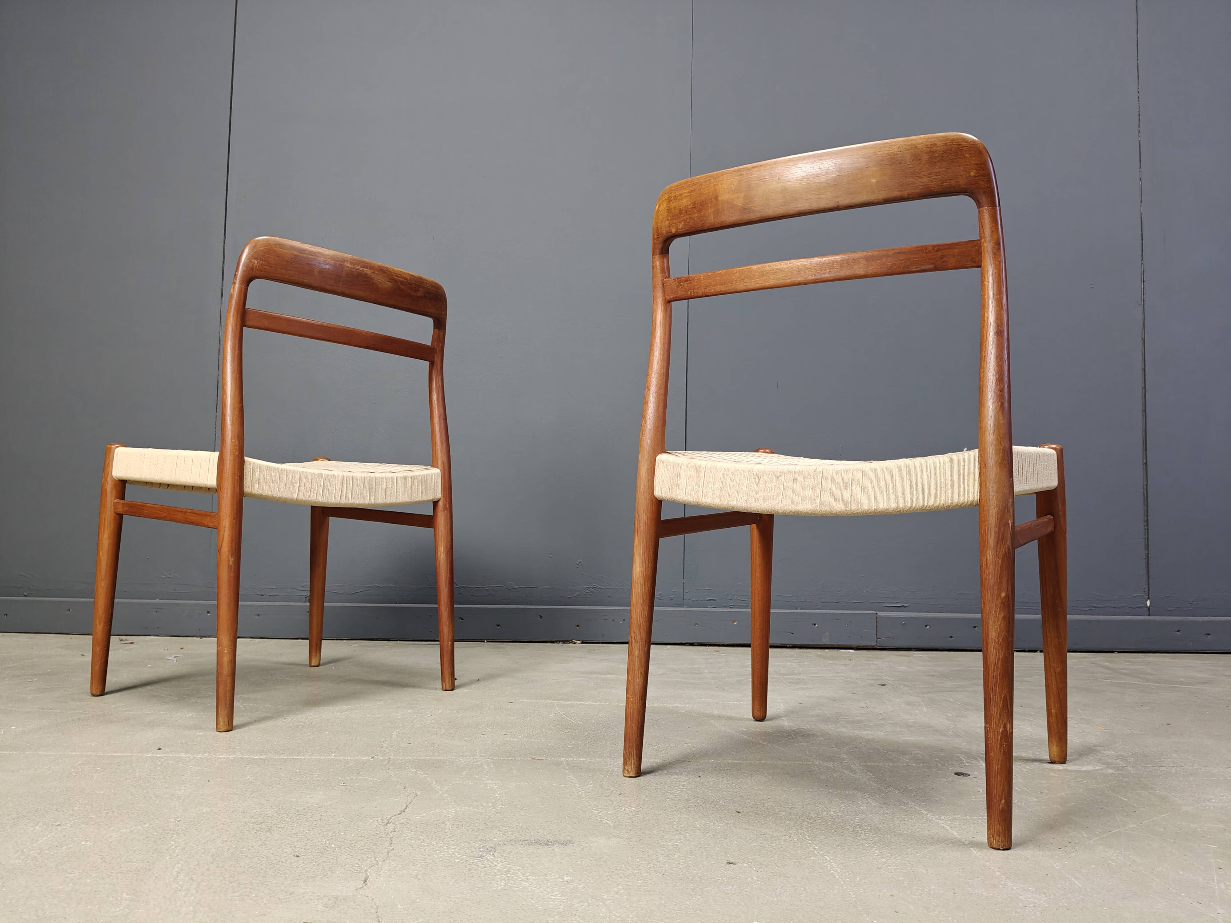 Chaises vintage Alf Aarseth – Modèle 145, années 1960 - lot de 4