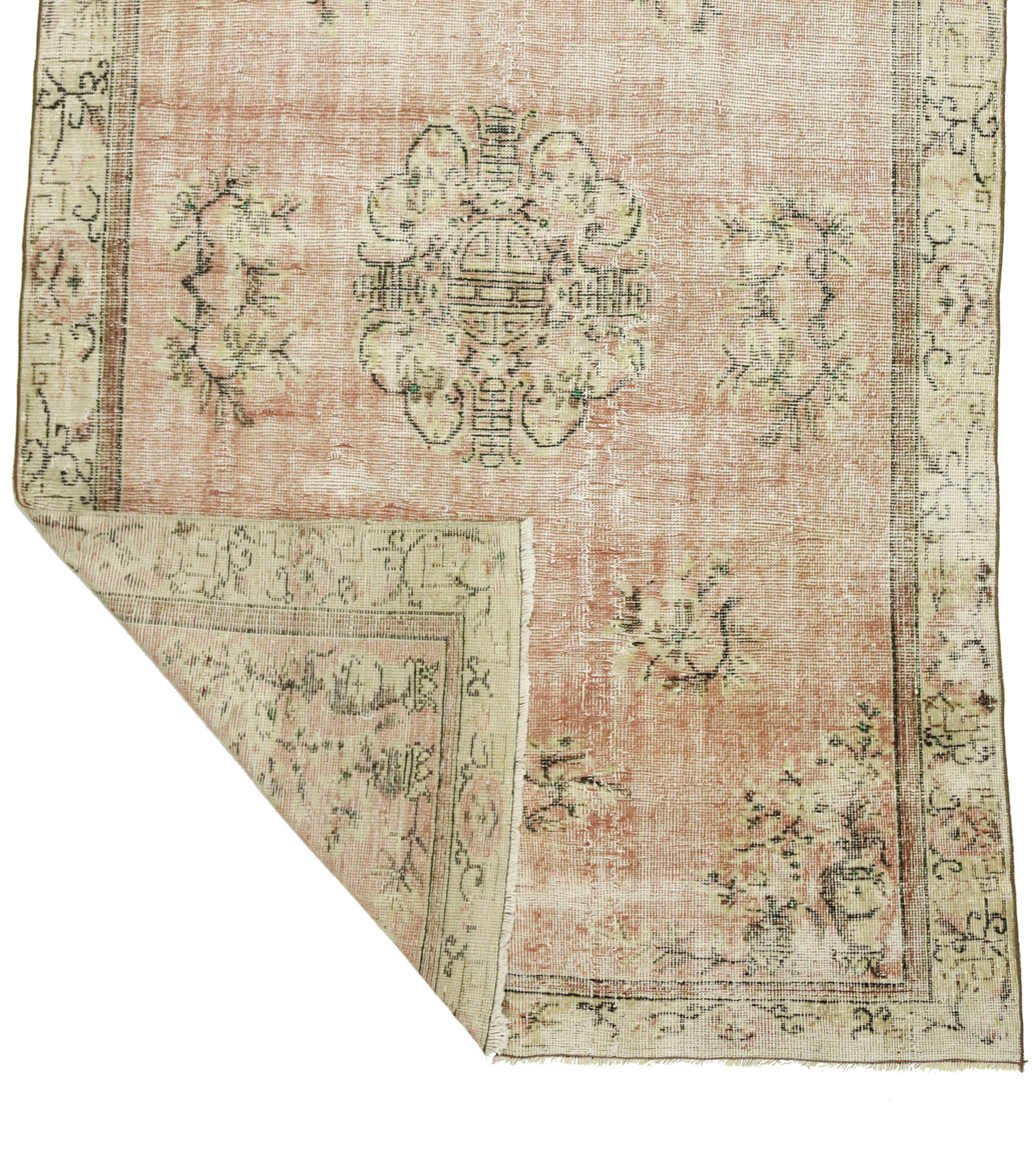 Tapis vintage anatolien fait main 286 cm x 150 cm