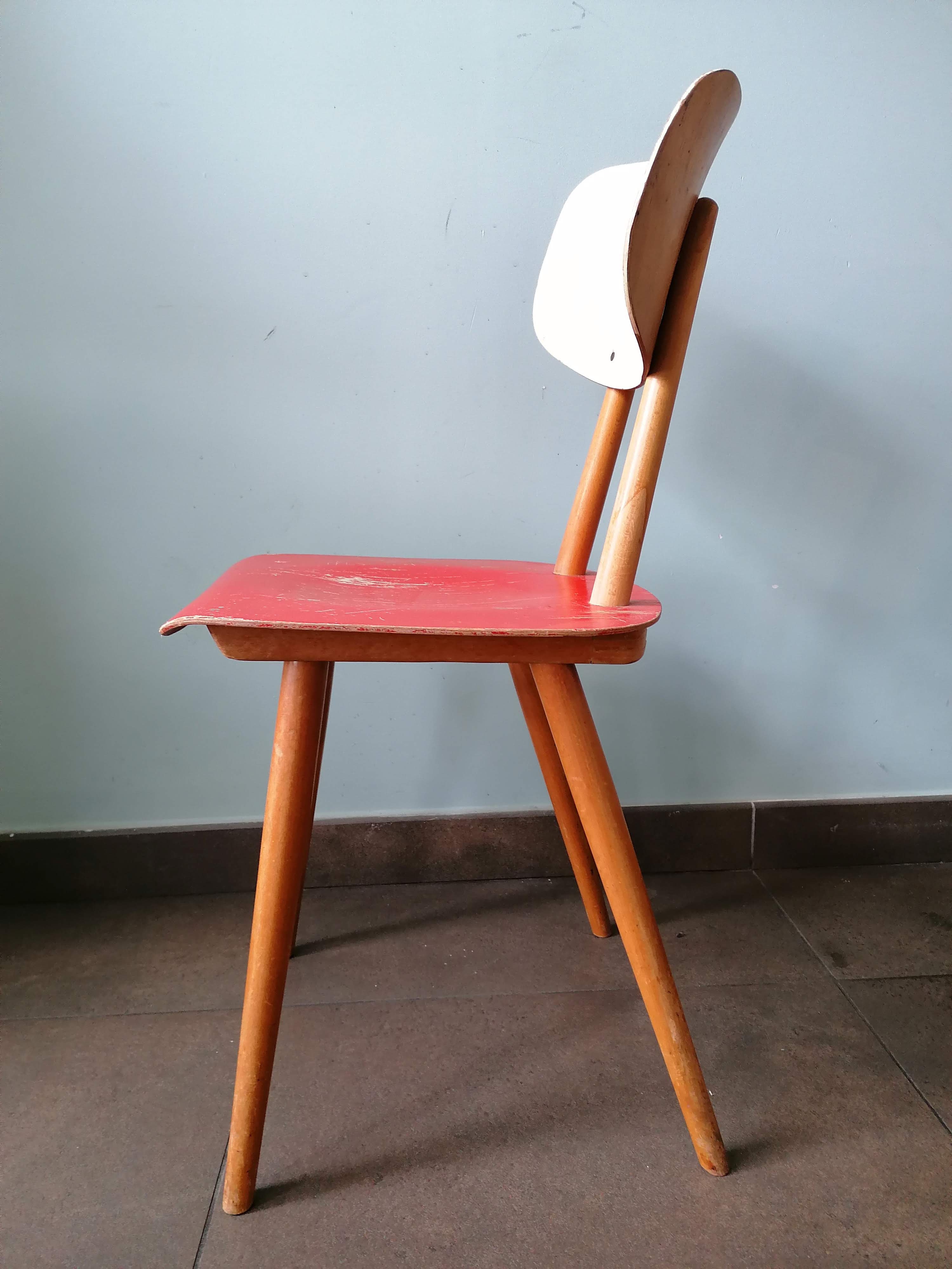 Set of 2 chair Ton (Thonet)ex Czechoslovakia, 1960